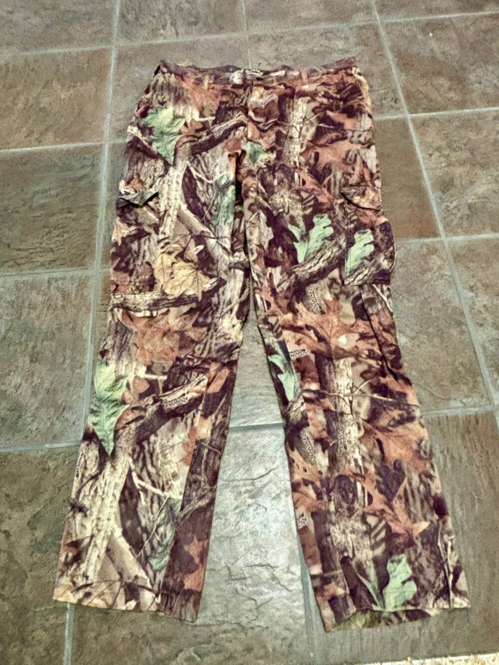 ~~Spartan Outdoors Pants Mens XL Advantage Timber Camo Cargo 38X33..VGUC!!  ****